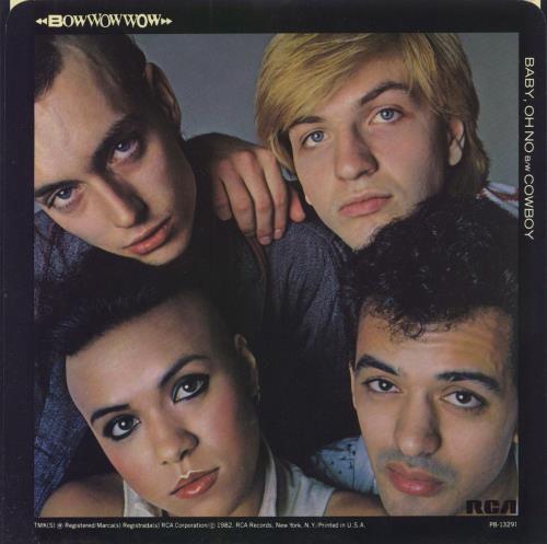 Bow Wow Wow Baby, Oh No 7" vinyl single (7 inch record / 45) US BWW07BA794328