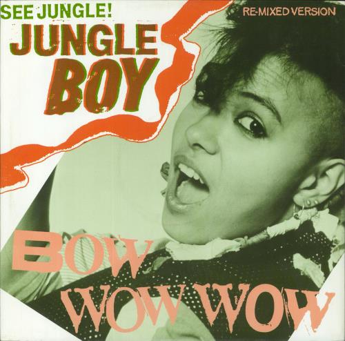 Bow Wow Wow Jungle Boy 12" vinyl single (12 inch record / Maxi-single) UK BWW12JU94076