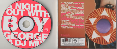 Boy George A Night Out With Boy George CD album (CDLP) US BOYCDAN219960