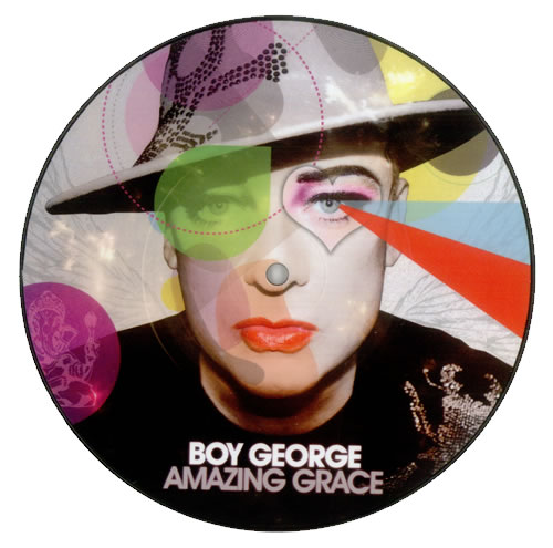 Boy George Amazing Grace 7" vinyl picture disc (7 inch picture disc single) UK BOY7PAM535149