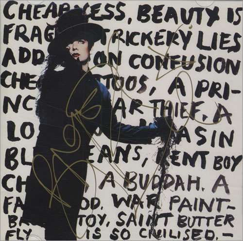 Boy George Cheapness And Beauty - Autographed CD album (CDLP) UK BOYCDCH431787