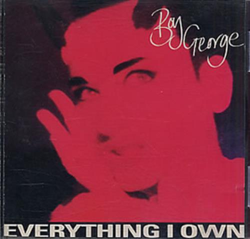 Boy George Everything I Own CD single (CD5 / 5") US BOYC5EV25477