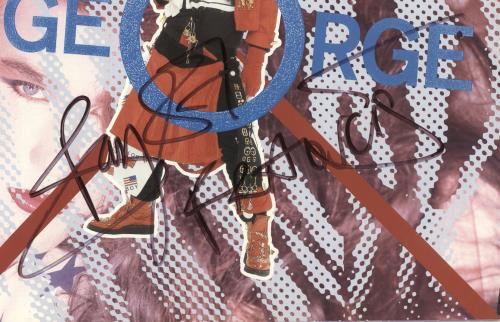 Boy George Sold - Autographed vinyl LP album (LP record) UK BOYLPSO691298