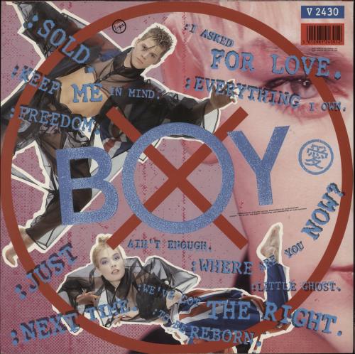 Boy George Sold vinyl LP album (LP record) UK BOYLPSO190190
