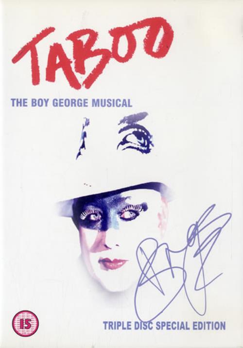 Boy George Taboo - The Musical DVD UK BOYDDTA630961