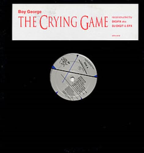 Boy George The Crying Game - No Title Sticker 12" vinyl single (12 inch record / Maxi-single) US BOY12TH145844