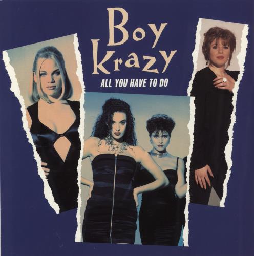 Boy Krazy All You Have To Do 12" vinyl single (12 inch record / Maxi-single) UK BKR12AL72034