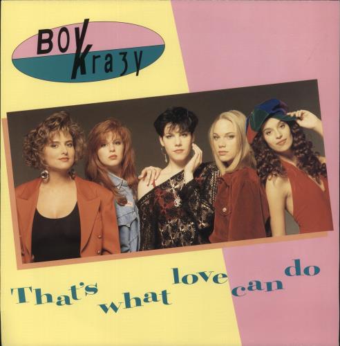 Boy Krazy That's What Love Can Do 12" vinyl single (12 inch record / Maxi-single) UK BKR12TH34331