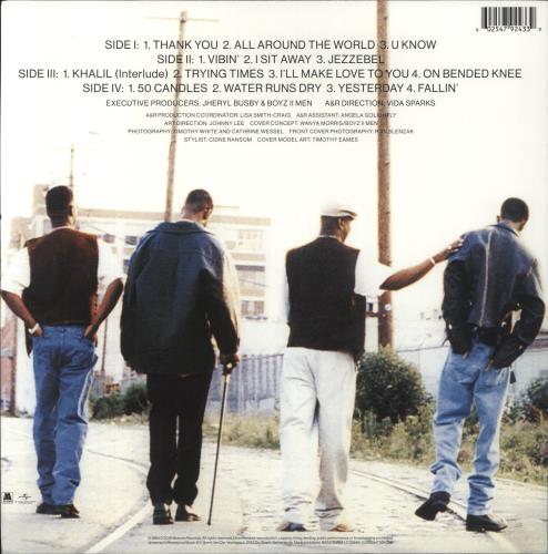 Boyz II Men II 2-LP vinyl record set (Double LP Album) US BTM2LII836710