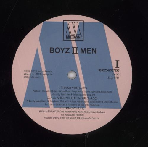 Boyz II Men II 2-LP vinyl record set (Double LP Album) US BTM2LII836710