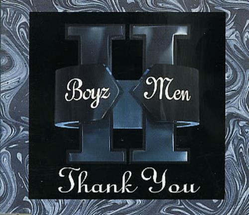 Boyz II Men Thank You CD single (CD5 / 5") UK BTMC5TH295698