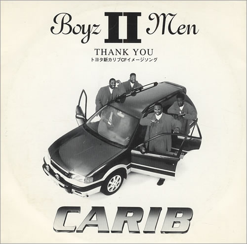 Boyz II Men Thank You CD single (CD5 / 5") Japanese BTMC5TH430270