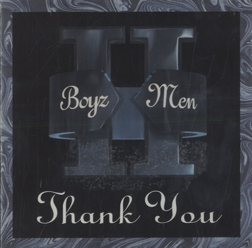 Boyz II Men Thank You CD single (CD5 / 5") US BTMC5TH521533