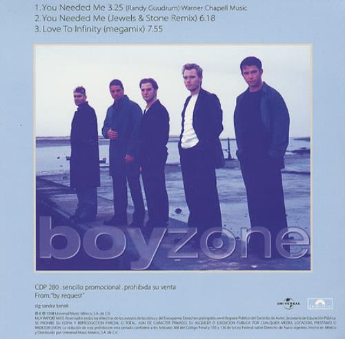 Boyzone By Request CD single (CD5 / 5") Mexican BYZC5BY141099