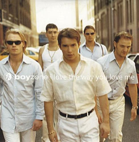 Boyzone I Love The Way You Love Me - Wallet CD single (CD5 / 5") UK BYZC5IL125326