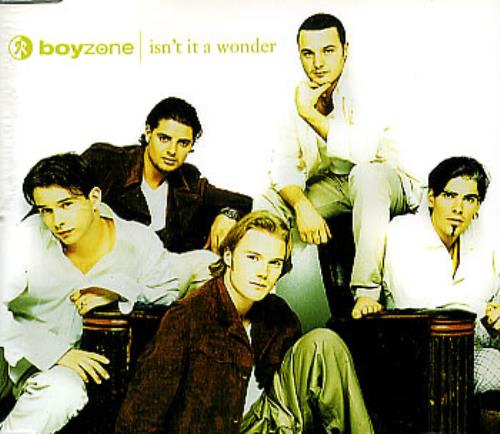 Boyzone Isn't It A Wonder CD single (CD5 / 5") UK BYZC5IS80574
