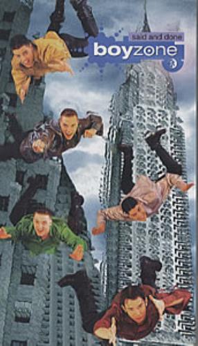 Boyzone Said And Done video (VHS or PAL or NTSC) German BYZVISA75223