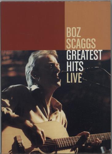 Boz Scaggs Greatest Hits Live DVD US BOZDDGR669987