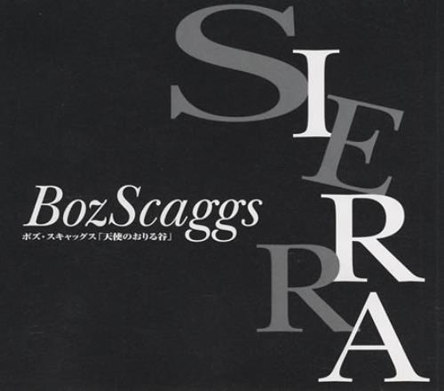 Boz Scaggs Sierra Japanese Promo CD single (CD5 / 5