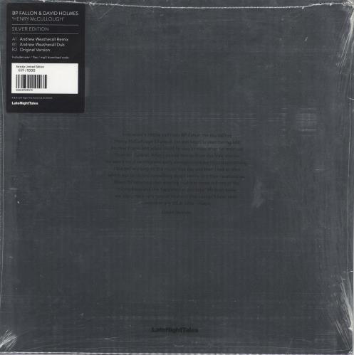 BP Fallon Henry McCullough (The Andrew Weatherall Remixes) 12" vinyl single (12 inch record / Maxi-single) UK BXA12HE780591