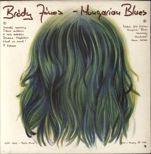 Br�dy J�nos Hungarian Blues vinyl LP album (LP record) Hungarian 4XHLPHU792555