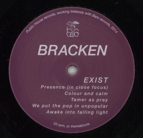 Bracken Exist Resist vinyl LP album (LP record) UK P2DLPEX854979