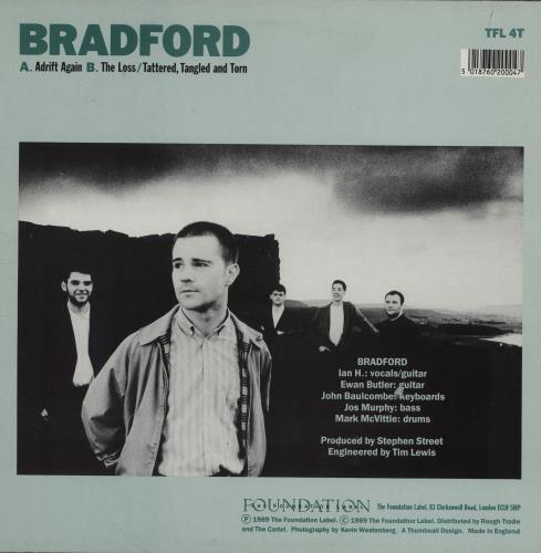 Bradford Adrift Again 12" vinyl single (12 inch record / Maxi-single) UK BFD12AD758348