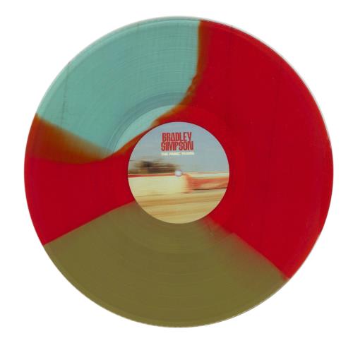 Bradley Simpson The Panic Years - Coke Bottle Clear, Transparent Red & Opaque Gold Stripe Vinyl vinyl LP album (LP record) UK 87DLPTH870246