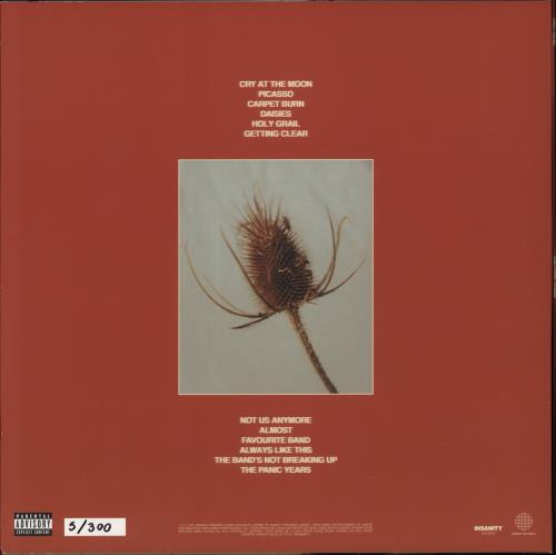 Bradley Simpson The Panic Years - Coke Bottle Clear, Transparent Red & Opaque Gold Stripe Vinyl vinyl LP album (LP record) UK 87DLPTH870246