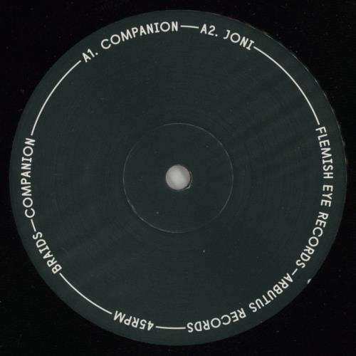 Braids Companion 12" vinyl single (12 inch record / Maxi-single) Canadian 4WA12CO866070