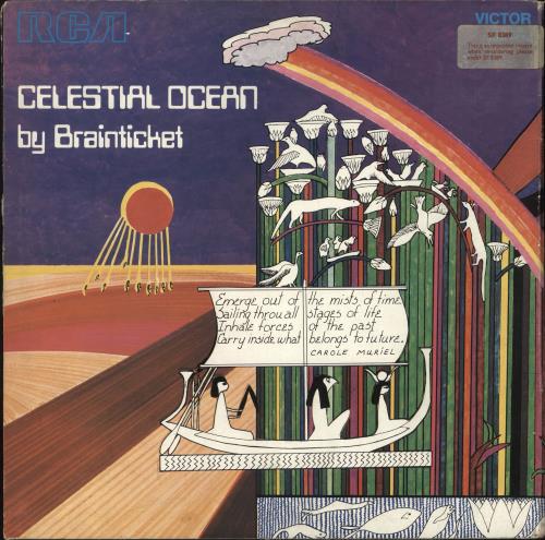 Brainticket Celestial Ocean vinyl LP album (LP record) Italian BTKLPCE726609