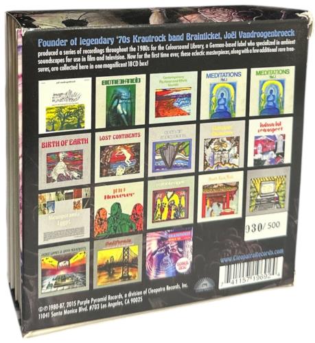 Brainticket Coloursound Box CD Album Box Set US BTKDXCO876452