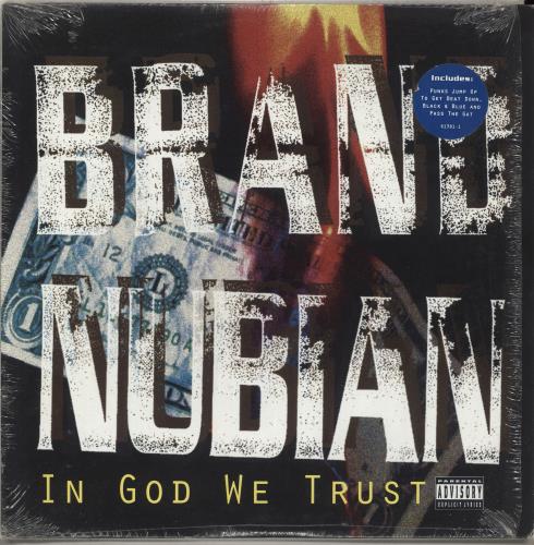 Brand Nubian In God We Trust 2-LP vinyl record set (Double LP Album) US Q-F2LIN710693