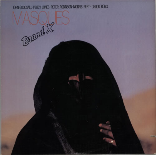 Brand X Masques vinyl LP album (LP record) US BDXLPMA606975