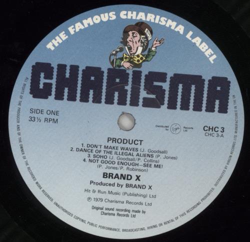 Brand X Product vinyl LP album (LP record) UK BDXLPPR636710