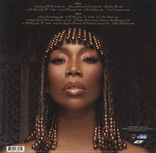 Brandy B7 vinyl LP album (LP record) UK BNYLPB857551