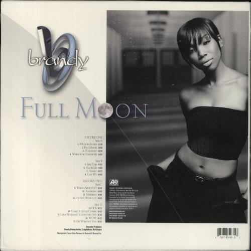 Brandy Full Moon 2-LP vinyl record set (Double LP Album) US BNY2LFU862364