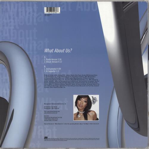 Brandy What About Us? 12" vinyl single (12 inch record / Maxi-single) UK BNY12WH711933