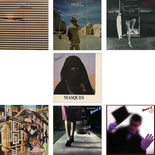 Brand X 19761982 Albums UK vinyl LP album (LP record) (579012)