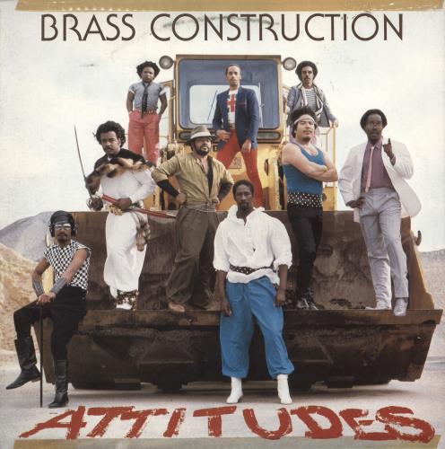 Brass Construction Attitudes - Test Pressing vinyl LP album (LP record) UK B/CLPAT733248