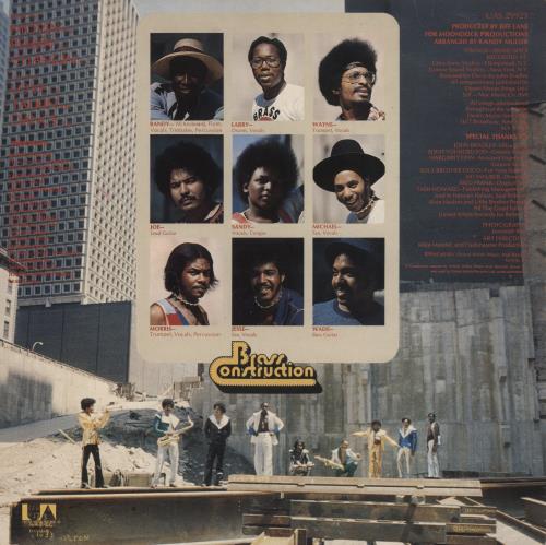 Brass Construction Brass Construction vinyl LP album (LP record) UK B/CLPBR391370