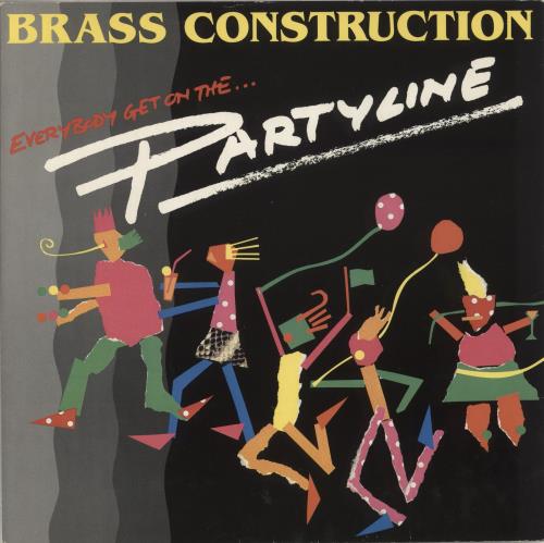 Brass Construction Partyline 12" vinyl single (12 inch record / Maxi-single) UK B/C12PA882077