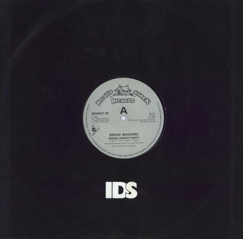 Break Machine Break Dance Party 12" vinyl single (12 inch record / Maxi-single) UK BKM12BR77965