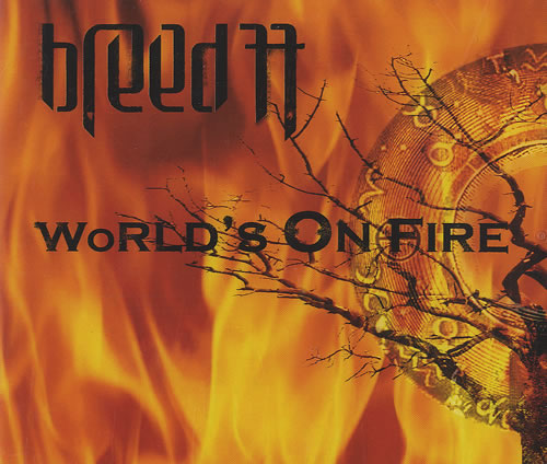 Breed 77 World's On Fire CD single (CD5 / 5") UK B77C5WO489641