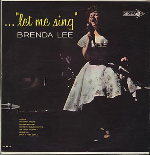 Brenda Lee Let Me Sing vinyl LP album (LP record) Mexican B-LLPLE376607
