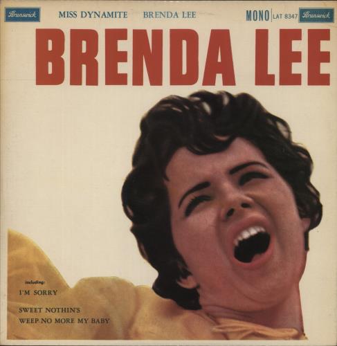 Brenda Lee Miss Dynamite - Label Variant vinyl LP album (LP record) UK B-LLPMI875852