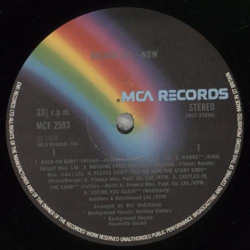 Brenda Lee Now vinyl LP album (LP record) UK B-LLPNO750091