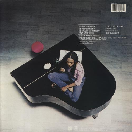 Brenda Russell Brenda Russell vinyl LP album (LP record) UK BRELPBR860484
