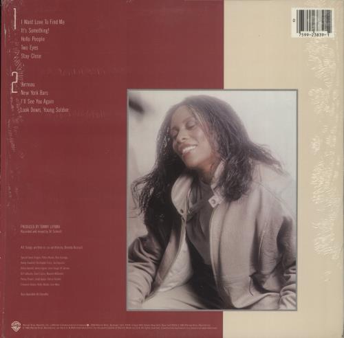 Brenda Russell Two Eyes vinyl LP album (LP record) US BRELPTW860718