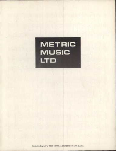Brenton Wood Gimmie Little Sign sheet music UK BW5SMGI780966